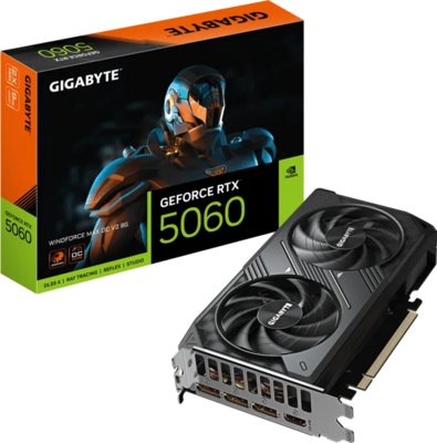 GIGABYTE RTX5060 - WINDFORCE MAX OC V2 8G - GV-N5060WF2MAX OCV2-8GD