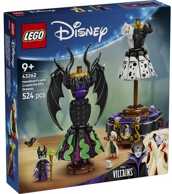 LEGO® | Disney gonosztevők Demóna és Szörnyella De Frász ruhái 43262