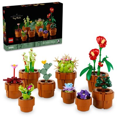 LEGO® Botanicals Apró cserepes növények építőkészlet felnőtteknek 10329