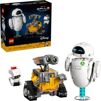 LEGO® | Disney és Pixar WALL-E és EVA, rajzfilmes építőszett 43279