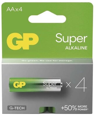GP B01214 Super AA (LR6) alkáli ceruzaelem 4db