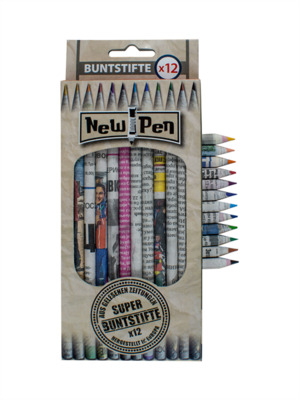 New Pen 12 db-os színesceruza készlet