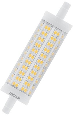 Osram Superstar műanyag búra/17,5W/2452lm/2700K/R7s dimmelhető LED ceruza izzó