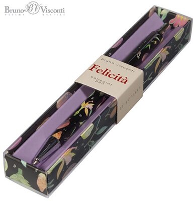 Bruno Visconti Felicita Botany 0,7 mm, kék, fém golyóstoll