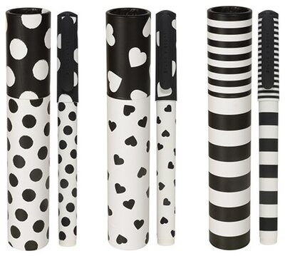 Bruno Visconti Dreamwrite Flora Black&White 0,7 mm, kék golyóstoll
