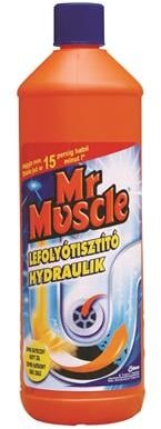 Lefolyótisztító, 1 l, MR MUSCLE