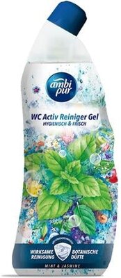 WC tisztító gél, 750 ml, AMBI PUR, menta és jázmin