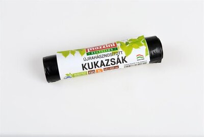 Szemeteszsák, 110 l, 5 db, 60x100 cm, 17 µ, MAZZINI, fekete, (5 db)