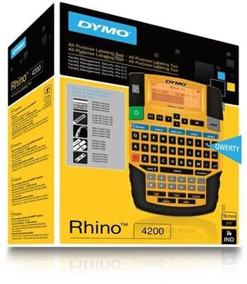 Elektromos feliratozógép, DYMO "Rhino 4200"