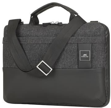 Notebook táska, 13,3", MacBook Pro és Ultrabook, RIVACASE "Lantau 8823", fekete