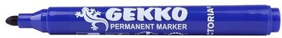 Alkoholos marker, 1-3 mm, kúpos, VICTORIA OFFICE, "Gekko", kék