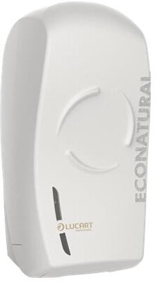 Toalettpapír adagoló, hajtogatott toalettpapírhoz, 32,8x16,5x13,8 cm, LUCART "EcoNatural Flow Bulk Pack", fehér