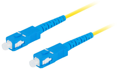 Lanberg - OPTIKAI KAPCSOLÓKÁBEL SM SC/UPC-SC/UPC SIMPLEX 10M LSZH G657A1 3.0MM SÁRGA - FO-SUSU-SS11-0100-YE