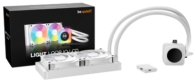 be quiet! Light Loop IO LCD 240 mm White