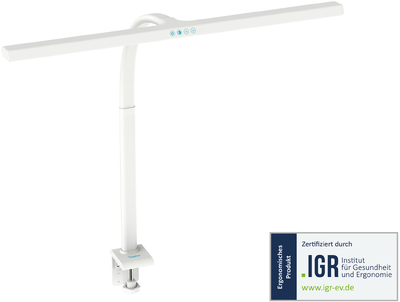 Assmann-DIGITUS LED asztali lámpa - 80cm, 2400lm, 16W, fehér - DA-90493