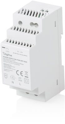 Assmann-DIGITUS 24V / 1.5A / 36W lépcsős DIN-sínes tápegység (vékony, II. osztály) - DN-PWR-SST-3624