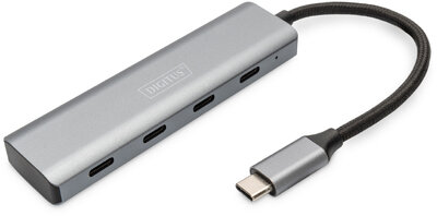 DIGITUS USB-C Hub, 4 portos - DA-70246