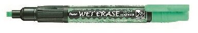 Pentel Wet Eraser vágott zöld krétamarker
