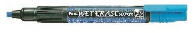 Pentel Wet Eraser vágott kék krétamarker
