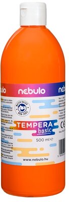 Nebulo 500 ml-es narancssárga tempera festék