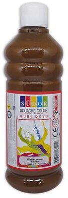 Tempera, 500 ml, Südor, barna