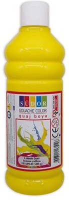 Tempera, 500 ml, Südor, citromsárga