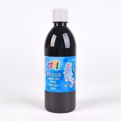 Tempera, COOL BY VICTORIA, 500 ml, fekete