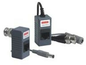Eonboom EN-213A BNC+DC táp+hang - UTP átalakító videojelekhez, 2db/csomag