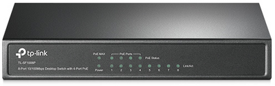 TP-LINK TL-SF1008P POE 4 4port POE Switch