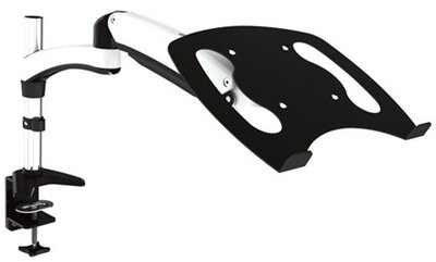 Harmantrade LRA30 rugós karos notebook asztali állvány fekete-fehér