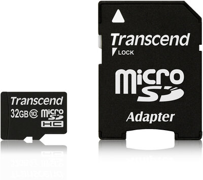 Transcend - 32GB microSDHC - TS32GUSDHC10