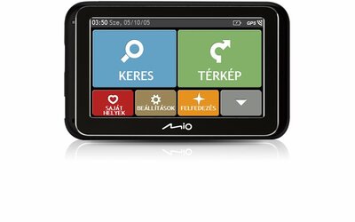 Mio Spirit 4900 LM navigáció (Teljes-Európa térkép, Élettartam térképfrissítés)