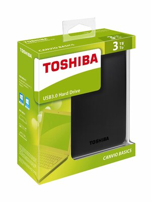 Toshiba Canvio Basic 3TB - HDTB330EK3CA