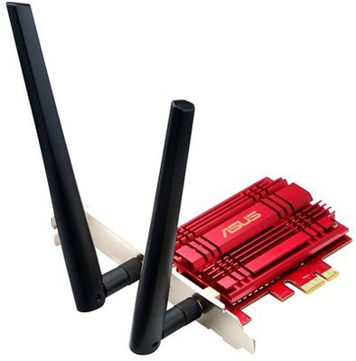 Asus PCE-AC56 Dual-band Wireless-AC1300 PCI-E Wi-Fi Adapter