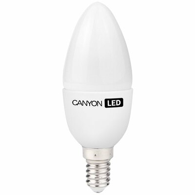 CANYON LED fényforrás (E14 foglalat, B38 - tejfehér gyertya bura, 150° sugárzási szög, 220-240V, 4000K, Ra>80,)