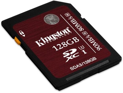 Kingston - 128GB SDXC - SDA3/128GB