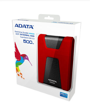 A-Data - HD650 Durable Series 1TB - AHD650-1TU3-CRD