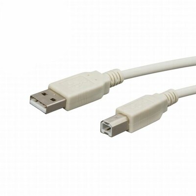 Wiretek USB A-B kábel 3m