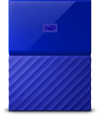 Western Digital - My Passport 1TB - Blue - WDBYNN0010BBL-WESN