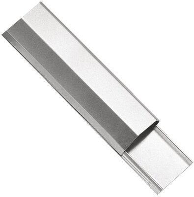 VALUE Kábeltakaró Aluminium 50x26mm 1.1méter szürke