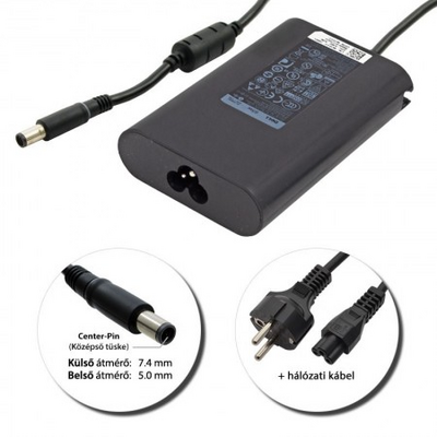 Dell - gyári töltő 19.5V 3.34A (65W) - LA65NM191