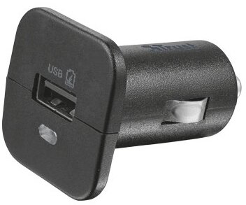 Trust Tablet Autós Adapter USB - 12W (c.sz:19165; szivargyújtó-csatlakozó; USB kimenet; fekete)