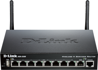D-Link DSR-250N Wireless Integrated Services Router 54 Mbps