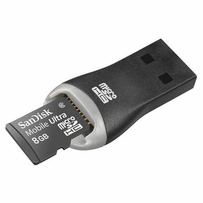 Noname USB MobileMate kártyaolvasó (micro SDHC,M2)