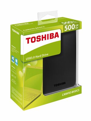 Toshiba Canvio Basic 500GB - HDTB305EK3AA