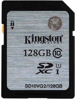 Kingston - 128GB SDXC - SD10VG2/128GB