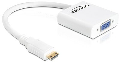 Delock - Adapter HDMI-mini C > VGA M/F - 65348