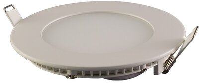 OPTONICA - LED Panel 6W beépíthető,kerek semleges fehér, 540 Lm, 4500K
