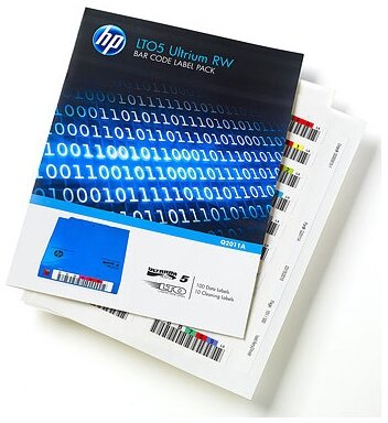 HP LTO5 Ultrium RW Automation Bar Code Labels (110 pack)(Eredeti)