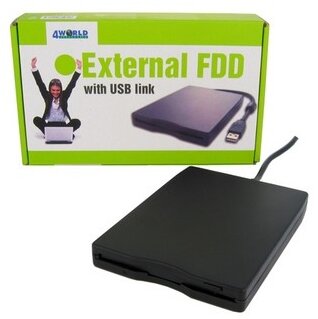 4World USB 1,44" FDD meghajtó - 02646